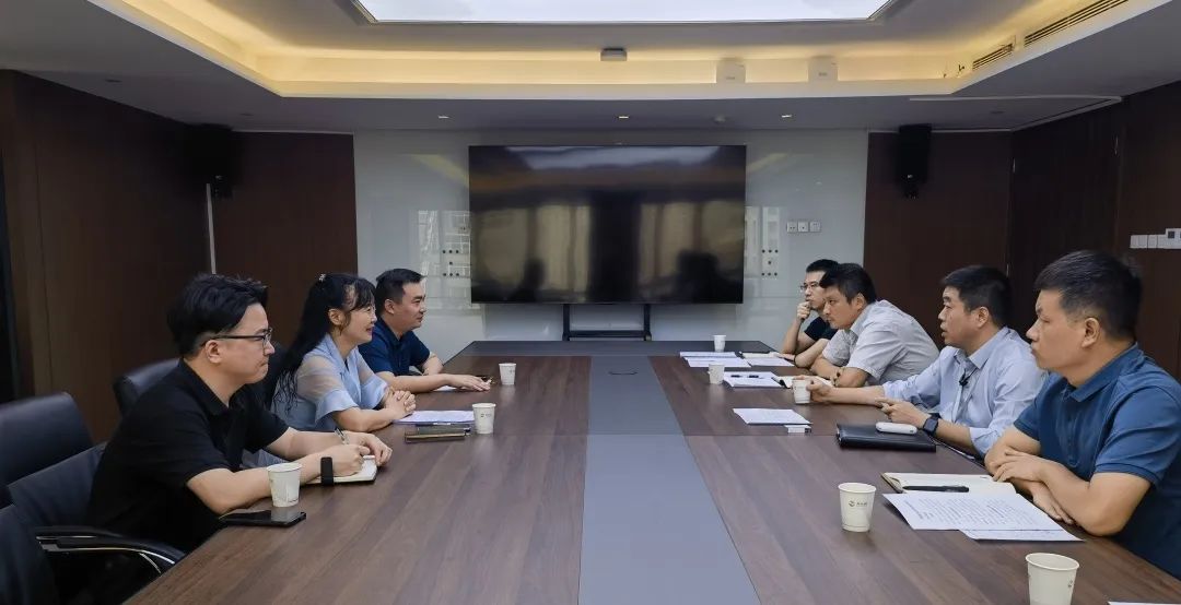 公司與經(jīng)開渭北發(fā)展集團(tuán)、渭北建設(shè)集團(tuán)座談交流